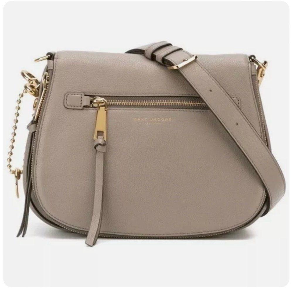 Marc Jacobs Medium Recruit Nomad Leather Saddle Bag - Like New